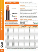 10AWG 1000VDC 1500' Black PV Wire.